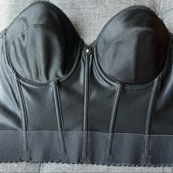 COPY - NWT Dominique Noemi Backless Strapless Balconette Bridal Bra Black Size … - Picture 9 of 16